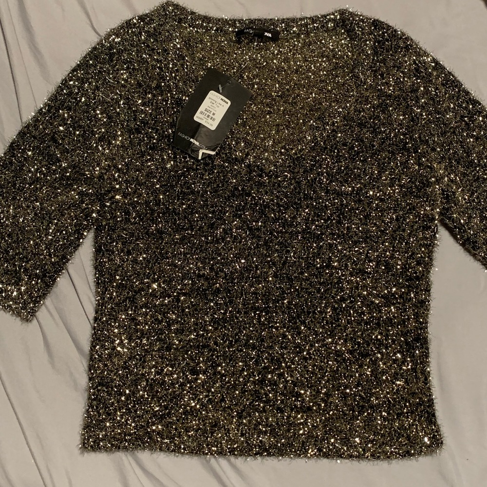 Fashion Nova Sparkly Top